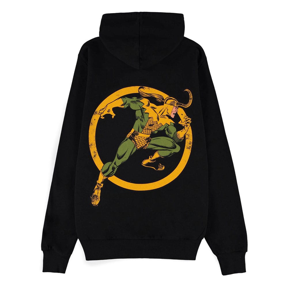 Marvel Loki Comic Zipper Hoodie Size L