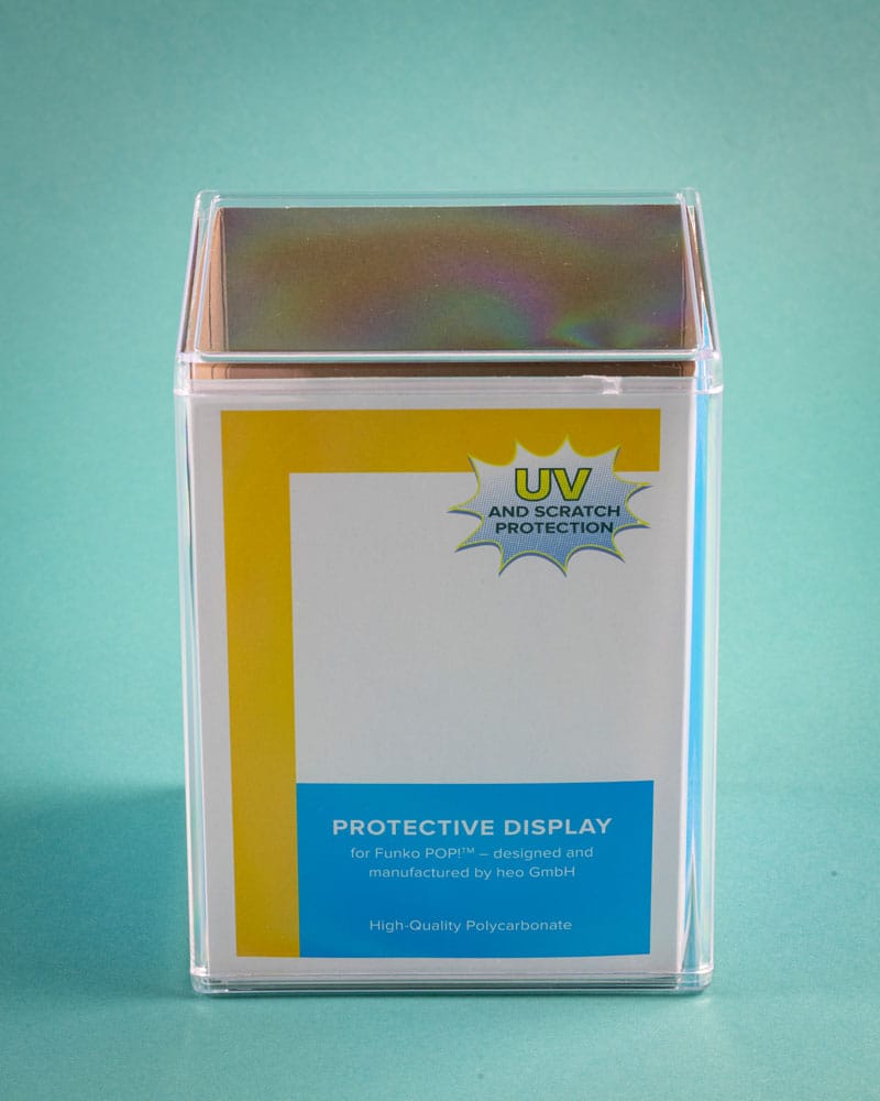 Funko Display Case Protective Funko POP Hard Clear Box, rear view