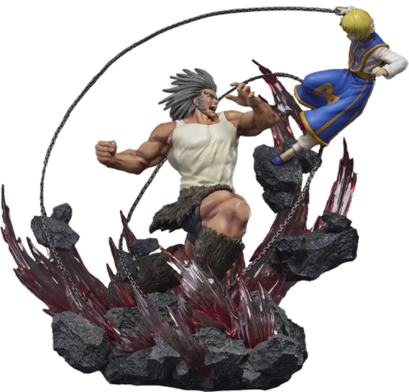 Hunter x Hunter Kurapika vs Uvogin Elite Dynamic Statue 1 6 Scale 61 cm