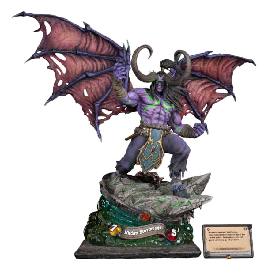 Hearthstone Illidan Stormrage Statue 55 cm