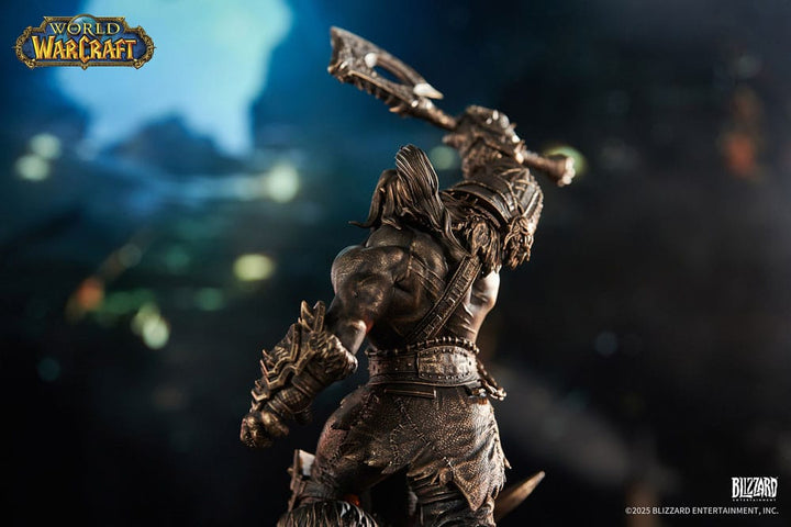 Grommash Hellscream Bronze Coloured Edition World of Warcraft Statue 1 10 Scale 31 cm