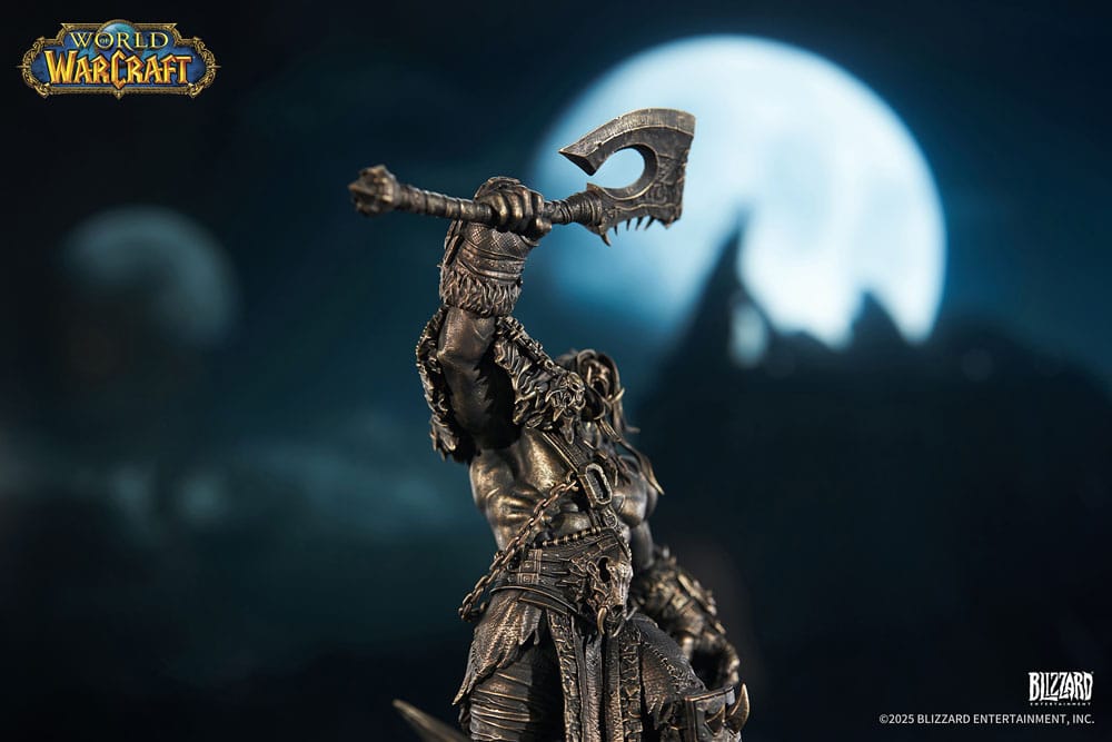 Grommash Hellscream Bronze Coloured Edition World of Warcraft Statue 1 10 Scale 31 cm