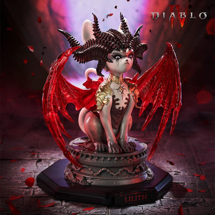 Diablo IV Lilith Meow Statue