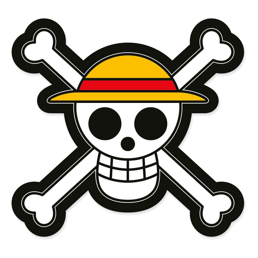 One Piece Jolly Roger Pillow 33 cm