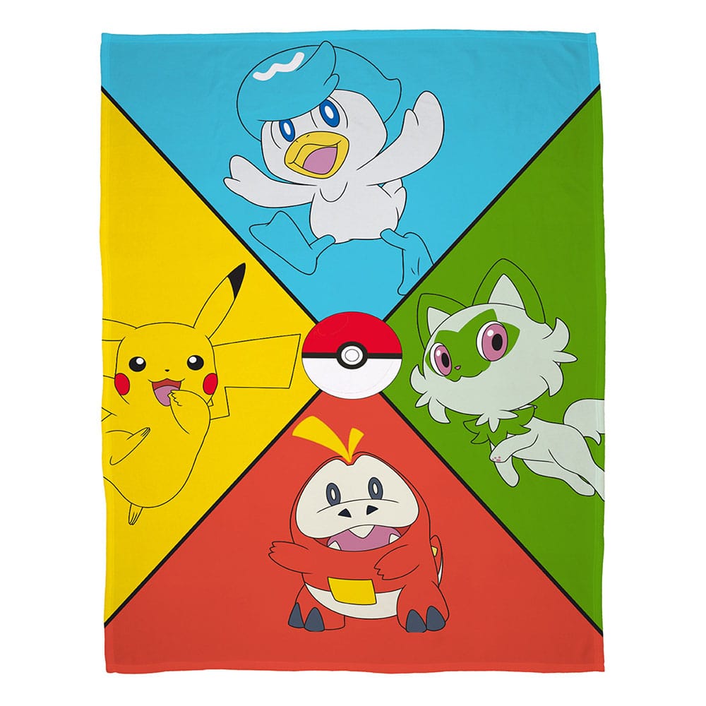Pokemon Blanket Multicolour 130 x 170 cm