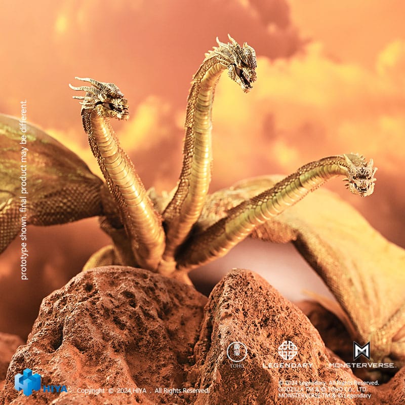 Godzilla King of the Monsters King Ghidorah (Gravity Beam Ver.) PX Previews Exclusive Action Figure, close-up detail