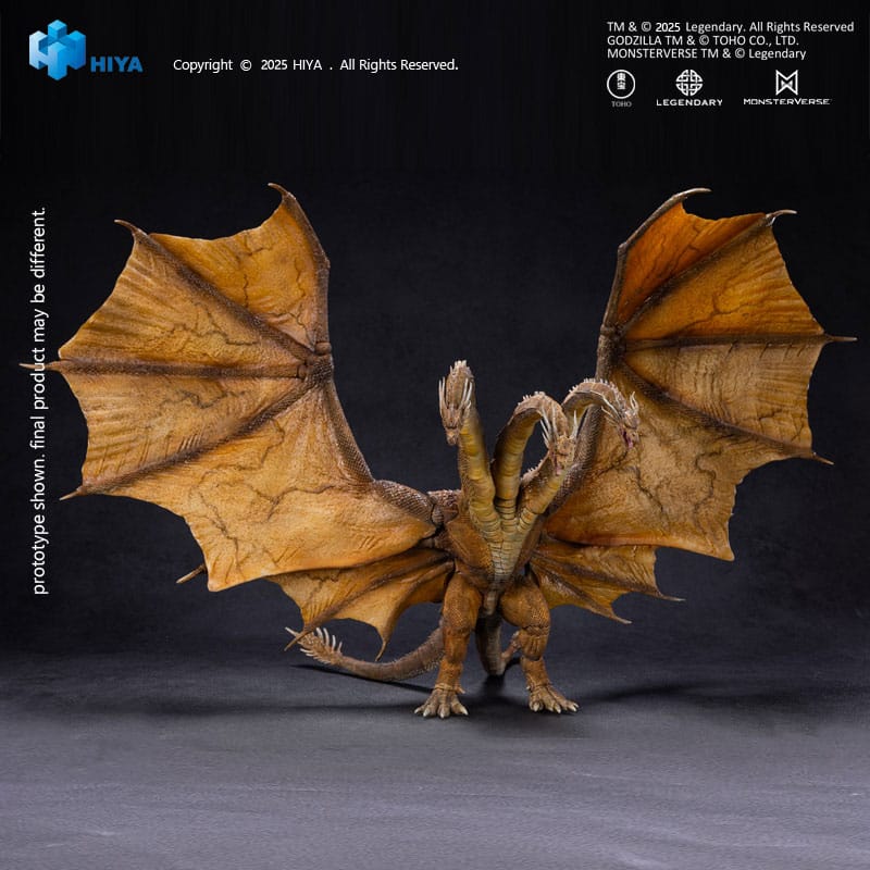 Godzilla King Ghidorah King of the Monsters 2019 Exquisite Basic Action Figure 25CM