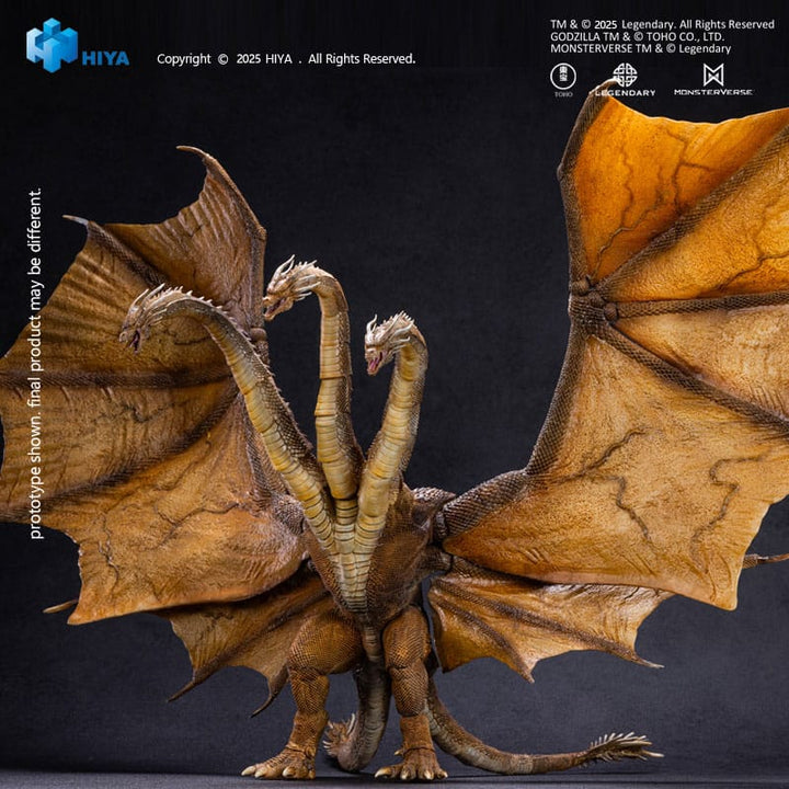 Godzilla King Ghidorah King of the Monsters 2019 Exquisite Basic Action Figure 25CM