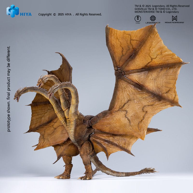 Godzilla King Ghidorah King of the Monsters 2019 Exquisite Basic Action Figure 25CM
