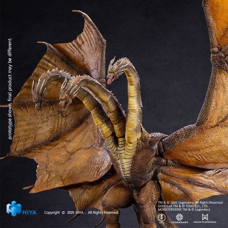 Godzilla King Ghidorah King of the Monsters 2019 Exquisite Basic Action Figure 25CM