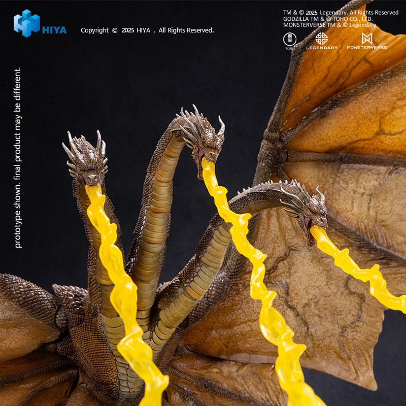 Godzilla King Ghidorah King of the Monsters 2019 Exquisite Basic Action Figure 25CM
