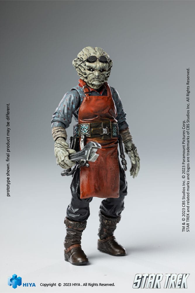 Hiya Toys Keenser Star Trek 2009 Exquisite Mini Action Figure 1/18 Scale 8cm