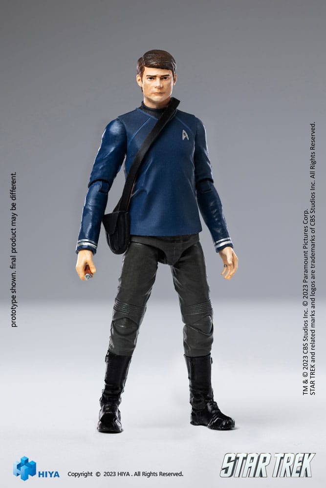 Hiya Toys McCoy Star Trek 2009 Exquisite Mini Action Figure 1/18 Scale 10cm