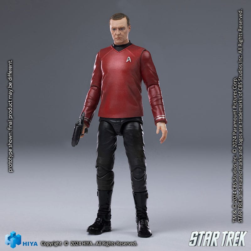 Star Trek Scotty 1/18 Scale Exquisite Mini Action Figure