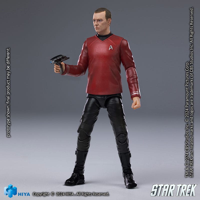 Star Trek Scotty 1/18 Scale Exquisite Mini Action Figure
