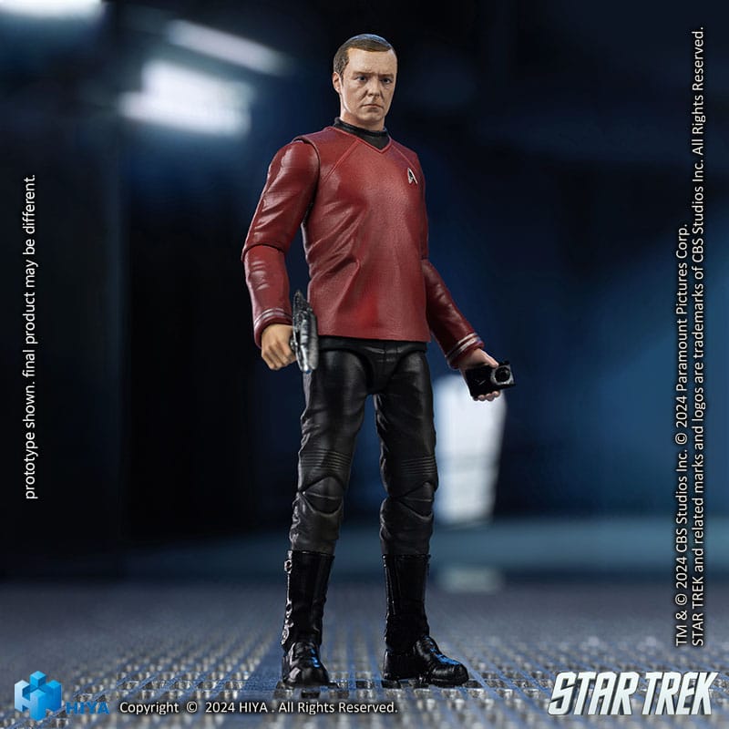 Star Trek Scotty 1/18 Scale Exquisite Mini Action Figure