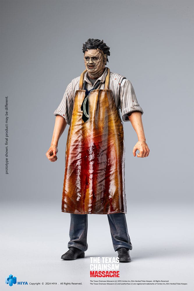 Hiya Toys Killing Mask Texas Chainsaw Massacre 1974 Exquisite Mini Action Figure 1/18 Scale 11cm
