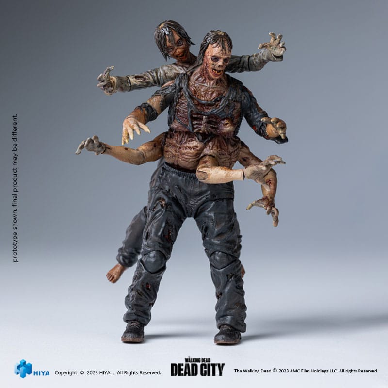 The Walking Dead Dead City Walker King /18 Scale Action Figure