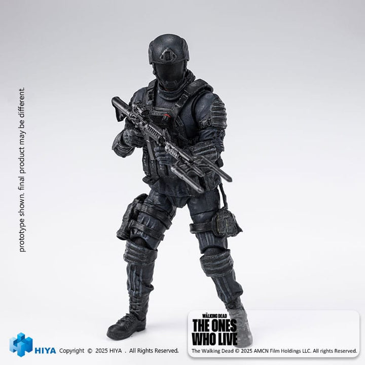 The Walking Dead The Ones Who Lived Exquisite CRM Soldier 1/18 Scale Mini Action Figure