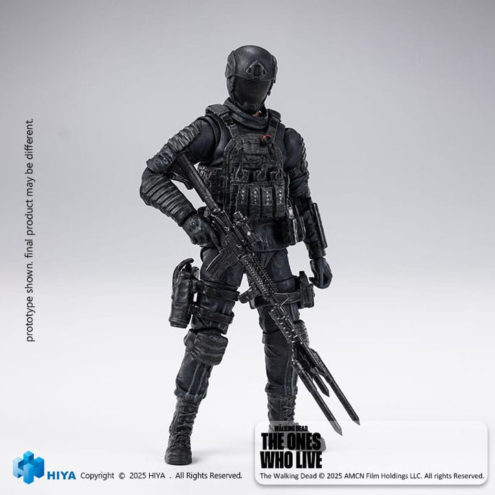 The Walking Dead The Ones Who Lived Exquisite CRM Soldier 1/18 Scale Mini Action Figure