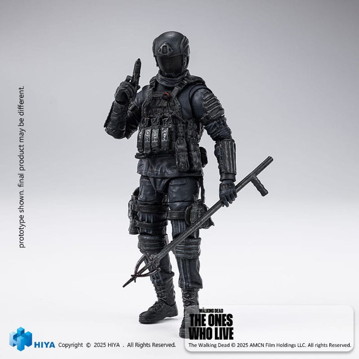 The Walking Dead The Ones Who Lived Exquisite CRM Soldier 1/18 Scale Mini Action Figure