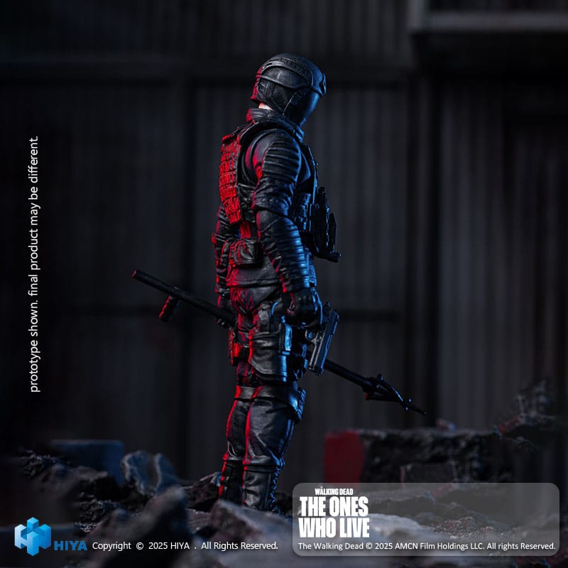 The Walking Dead The Ones Who Lived Exquisite CRM Soldier 1/18 Scale Mini Action Figure