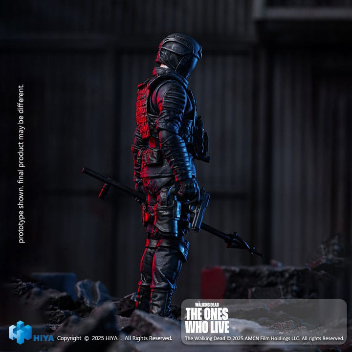 The Walking Dead The Ones Who Lived Exquisite CRM Soldier 1/18 Scale Mini Action Figure