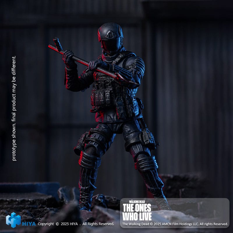 The Walking Dead The Ones Who Lived Exquisite CRM Soldier 1/18 Scale Mini Action Figure