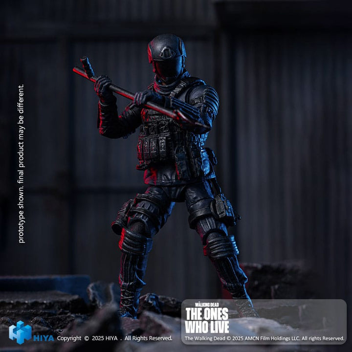 The Walking Dead The Ones Who Lived Exquisite CRM Soldier 1/18 Scale Mini Action Figure