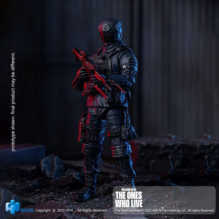 The Walking Dead The Ones Who Lived Exquisite CRM Soldier 1/18 Scale Mini Action Figure