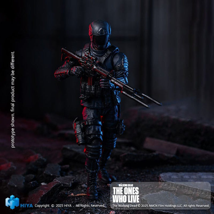 The Walking Dead The Ones Who Lived Exquisite CRM Soldier 1/18 Scale Mini Action Figure