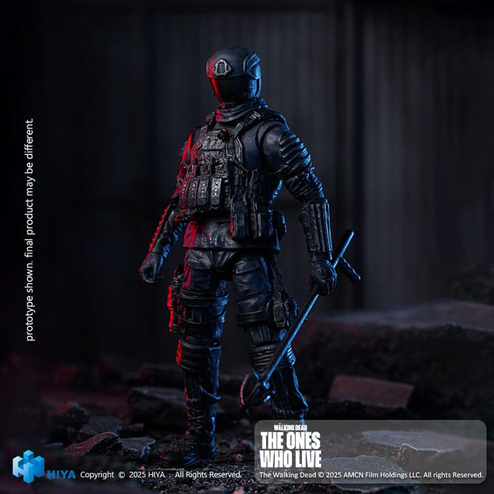 The Walking Dead The Ones Who Lived Exquisite CRM Soldier 1/18 Scale Mini Action Figure