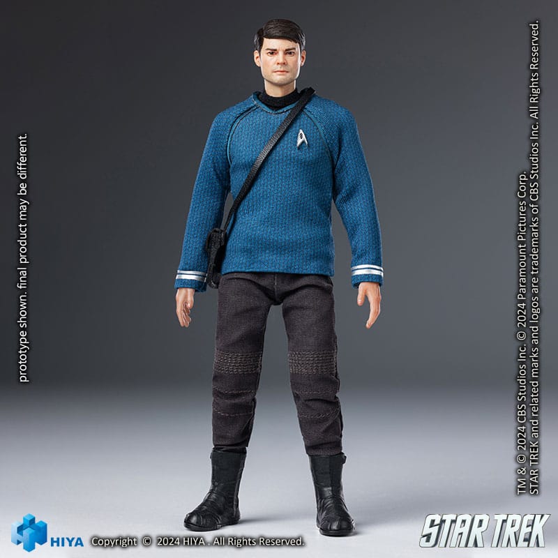Hiya Toys McCoy Star Trek 2009 Exquisite Super Series Action Figure 1/12 Scale 16cm