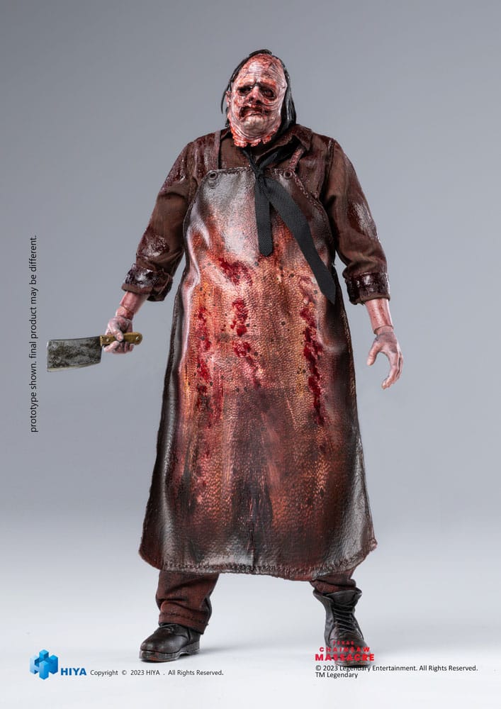 Hiya Toys Leatherface Texas Chainsaw Massacre 2022 Exquisite Super Series Action Figure 1/12 Scale