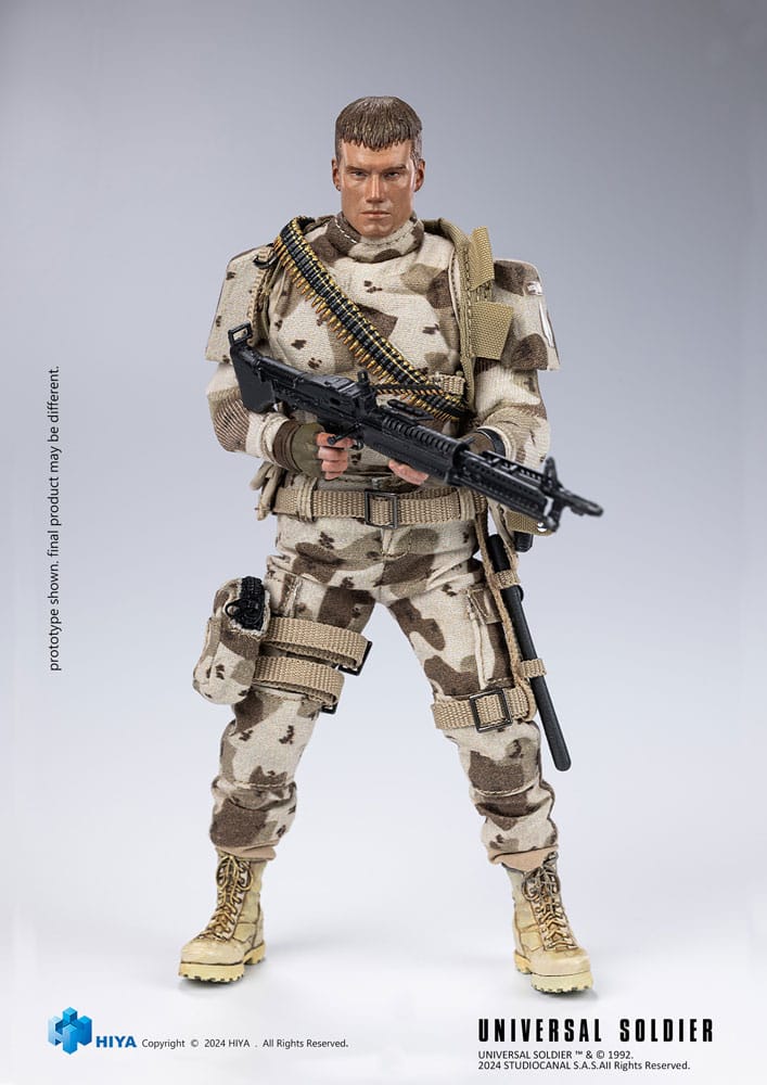 Hiya Toys Andrew Scott Universal Soldier Exquisite Super Series Action Figure 1/12 Scale 16cm