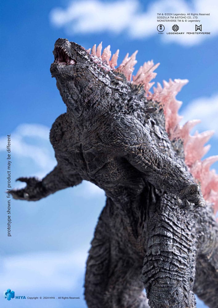 Godzilla x Kong The New Empire Exquisite Stylist Series Godzilla Evolved PX Previews Exclusive Figure, side angle