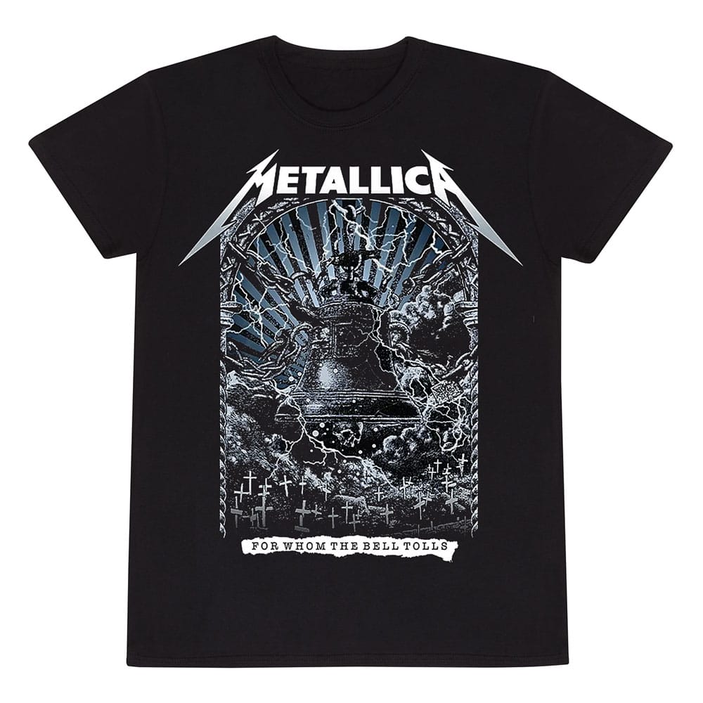 Metallica For Whom The Bells Toll Band T Shirt Black