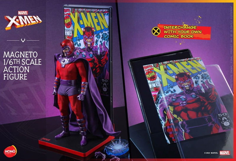 Marvel X-Men Action Figure 1/6 Magneto, packaging shot