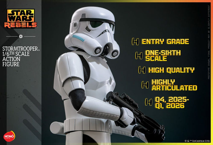 Hono Studio Star Wars Rebels Stormtrooper 1/6th Scale Figure
