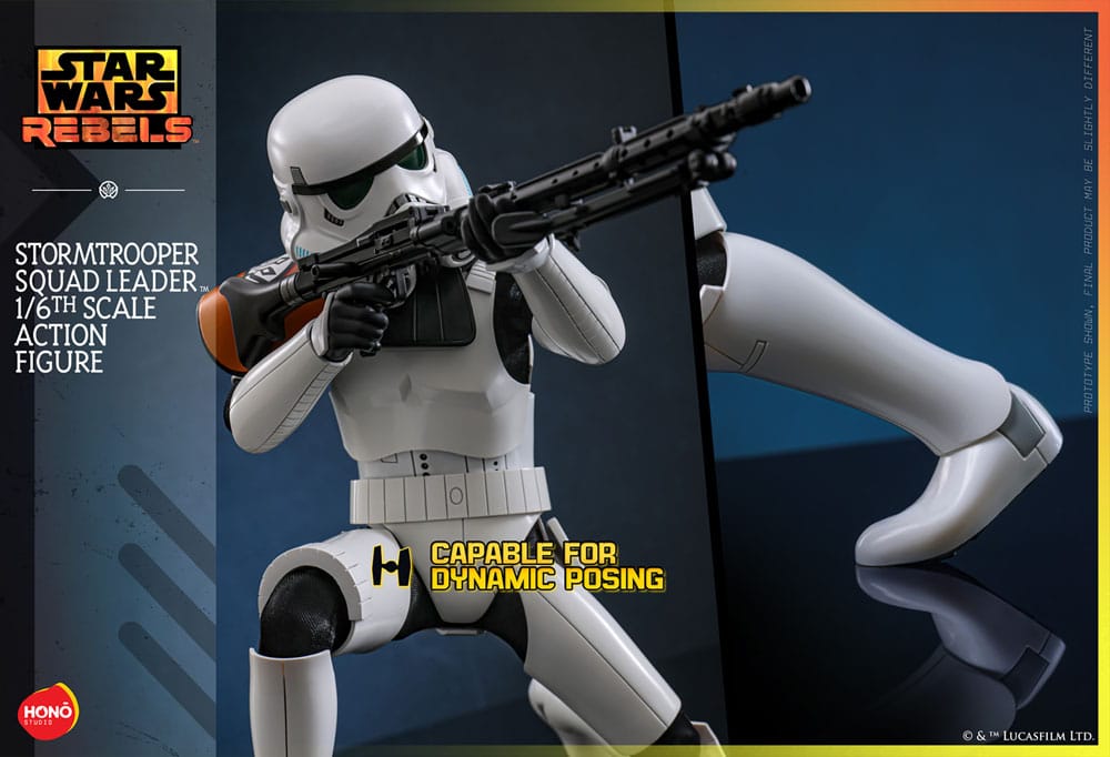 Hono Studio Star Wars Rebels Stormtrooper Squad Leader 1/6th Scale Figure