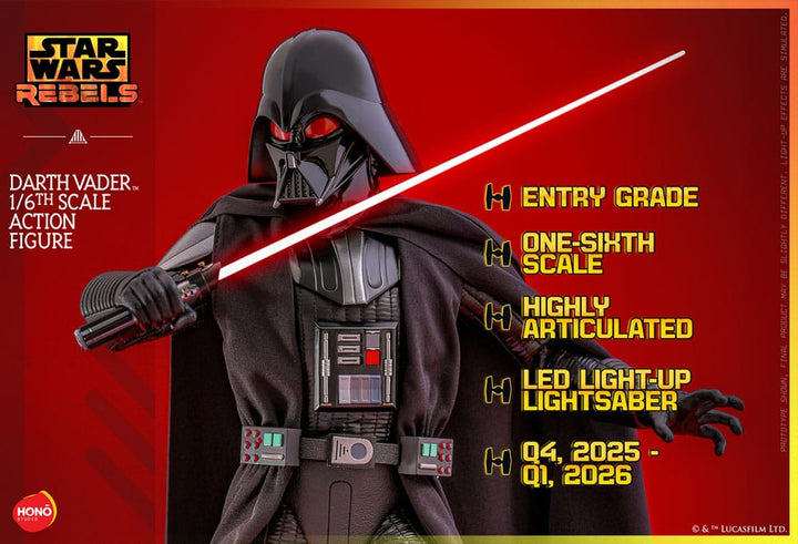 Hono Studio Star Wars Rebels Darth Vader 1/6th Scale Figure