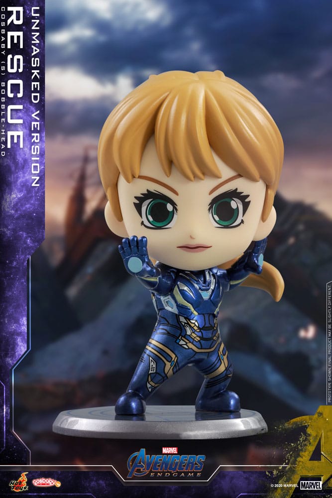 Hot Toys Cosbaby Rescue Unmasked Version Avengers Endgame Mini Figure 10 cm