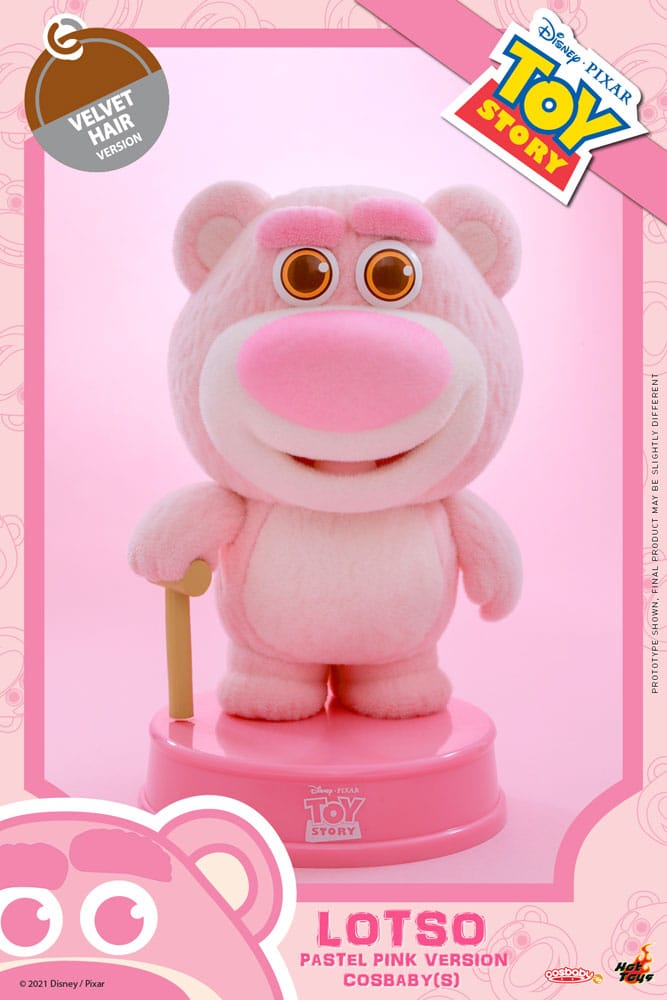 Toy Story 3 Cosbaby Mini Figure Lotso (Pastel Pink Version)