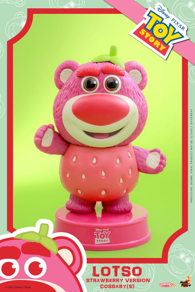 Toy Story 3 Cosbaby Mini Figure Lotso (Strawberry Version)