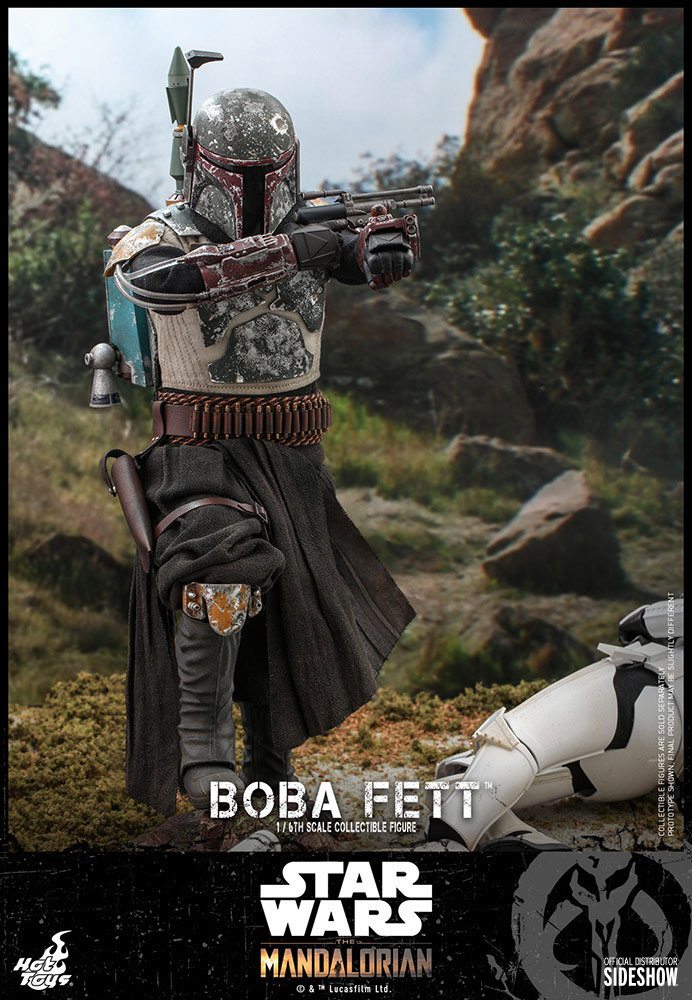 Hot Toys Star Wars The Mandalorian Action Figure 1/6 Scale Boba Fett