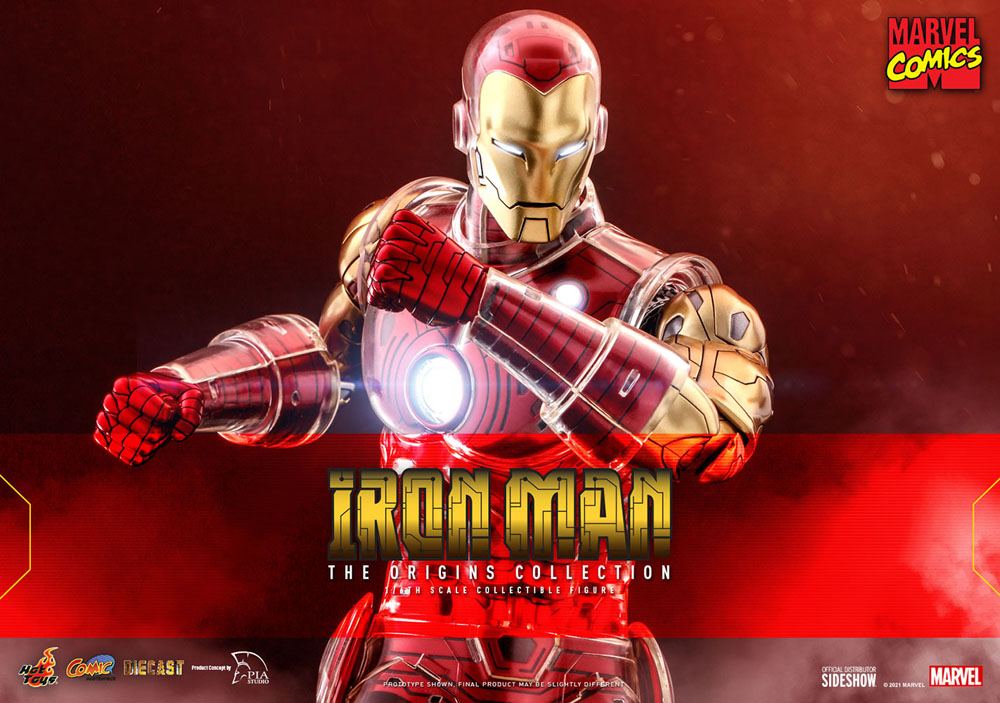 Hot Toys Marvel Comics The Origin Collection Iron Man 1/6th Scale Figure
