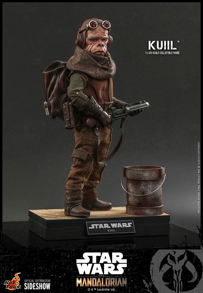 Hot Toys Star Wars The Mandalorian Action Figure 1/6 Scale Kuiil