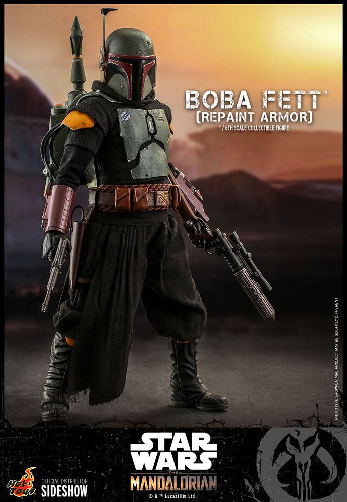 Hot Toys The Mandalorian Boba Fett (Repaint Armor) 1/6th Scale Figure