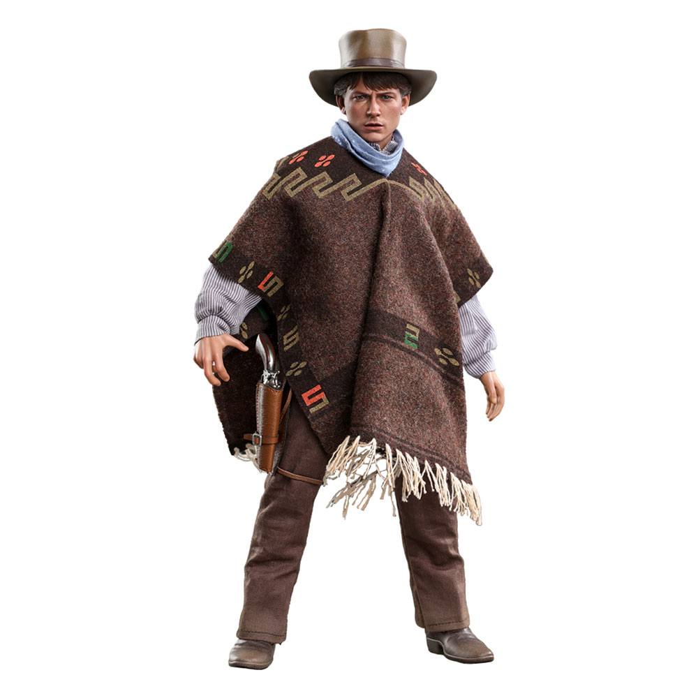 Hot Toys Marty McFly Back To The Future III Movie Masterpiece Action Figure 1/6 Scale 28cm