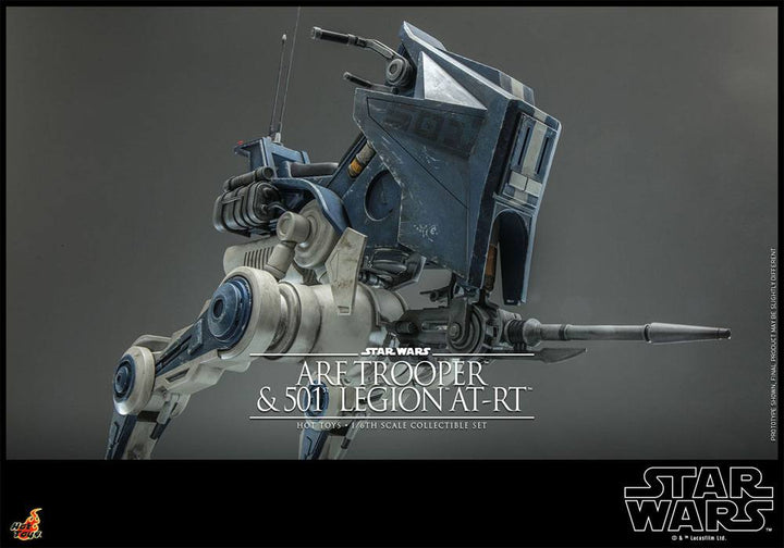 Star Wars ARF Trooper and 501st Legion AT RT The Clone Wars Action Figure 1 6 Scale